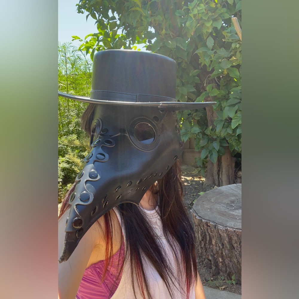 Plague Doctor Mask & Hat Bundle